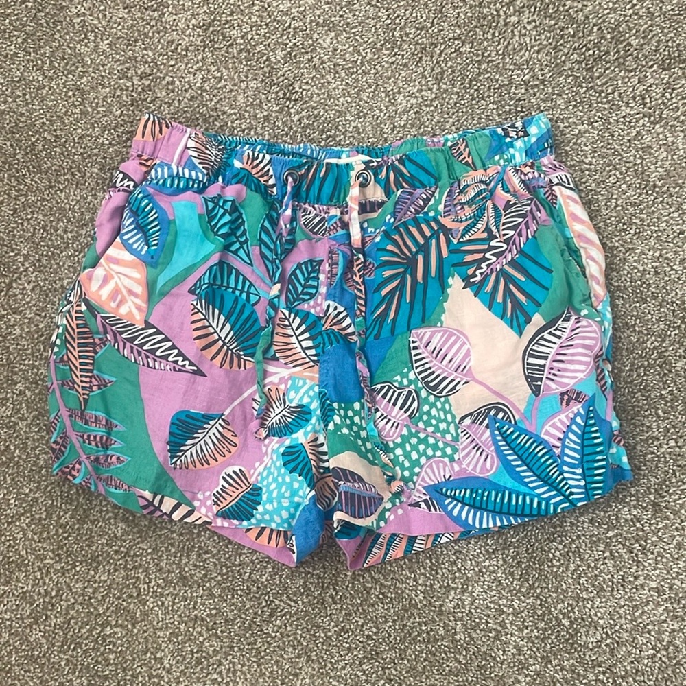 Cynthia Rowley Linen Lounge Shorts! small